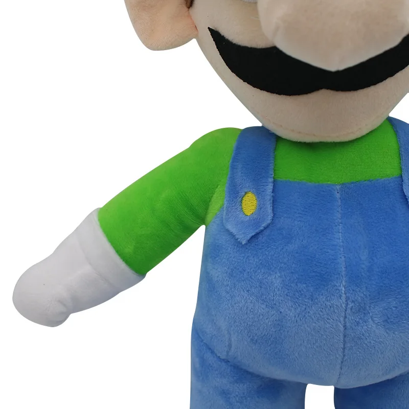 Бесплатная доставка 25 см милые Super Mario luigi Летающий Марио Луиджи ЗВЕЗДА Мягкий