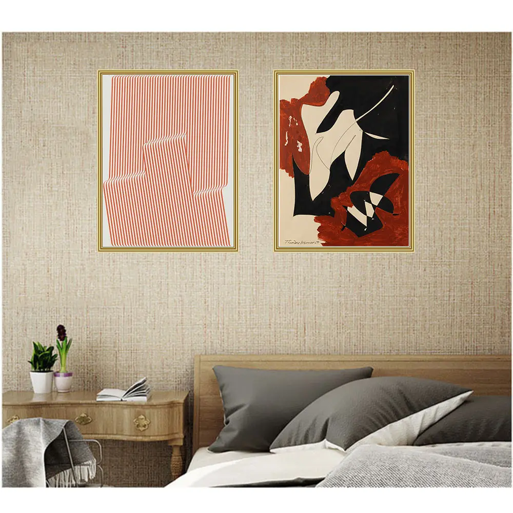 Северный Морден Abstact настенный холст с печатью постера картина маслом