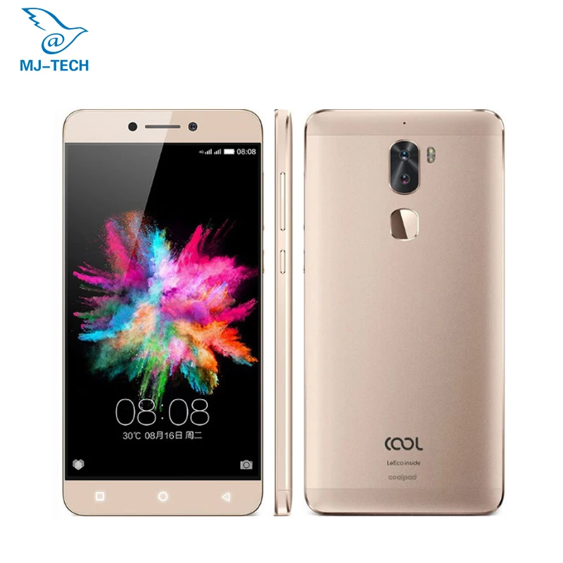 Оригинал Letv Cool1 4GB 32GB Snapdragon 652 5.5 &quotFHD 13MP Две камеры Сканер отпечатков