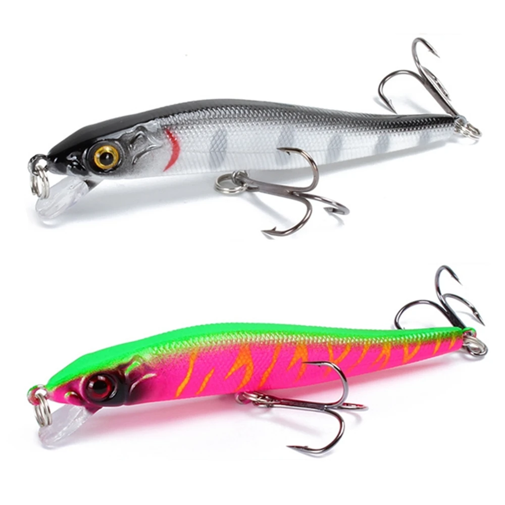 1 шт. Рыболовная Приманка Minnow 3D глаза 8 5 см/5 Г Crankbait воблеры искусственная жесткая
