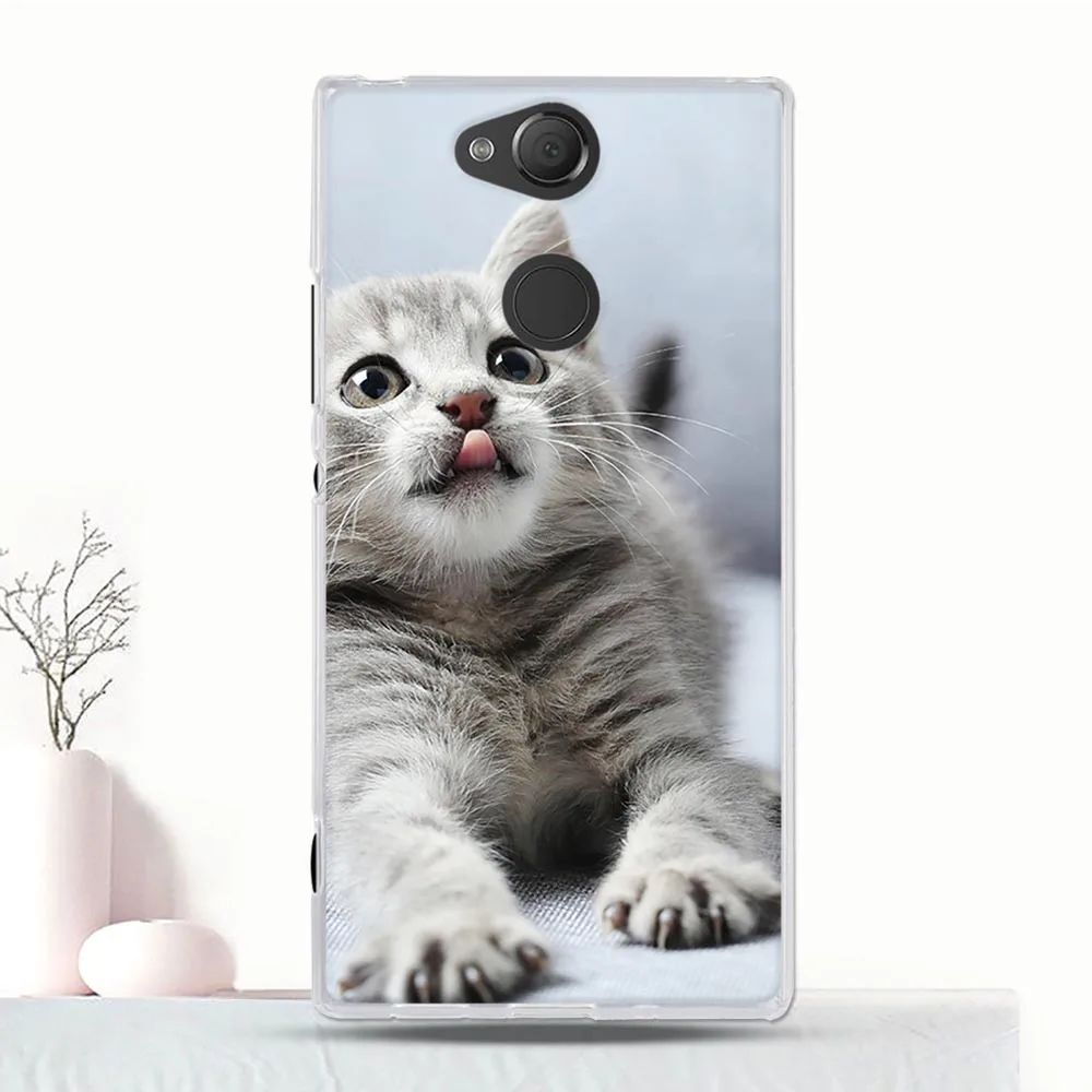 54 ТПУ силиконовый бампер для sony Xperia XA2 мягкий чехол 3D принт для sony Xperia XA2 двойной чехол для телефона для sony Xperia XA2 Funda чехол - Цвет: 54