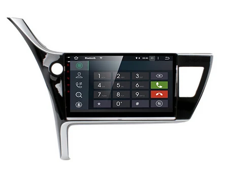 ANDROID 8 0 OCTACORE для TOYOTA COROLLA WIFI GPS BLUETOOTH легко подключить Зеркало Ссылка FULL HD с