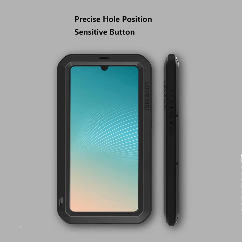 Три анти-мобильного телефона чехол для Huawei P30Lite P30Pro P30 металлический силиконовый