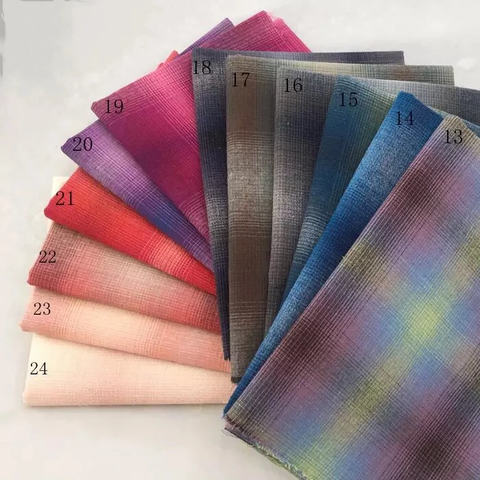35х50 см 24-цветное практичное большое градиентное хлопковое первичное крашение ткань DIY ручной заплатки ткань.