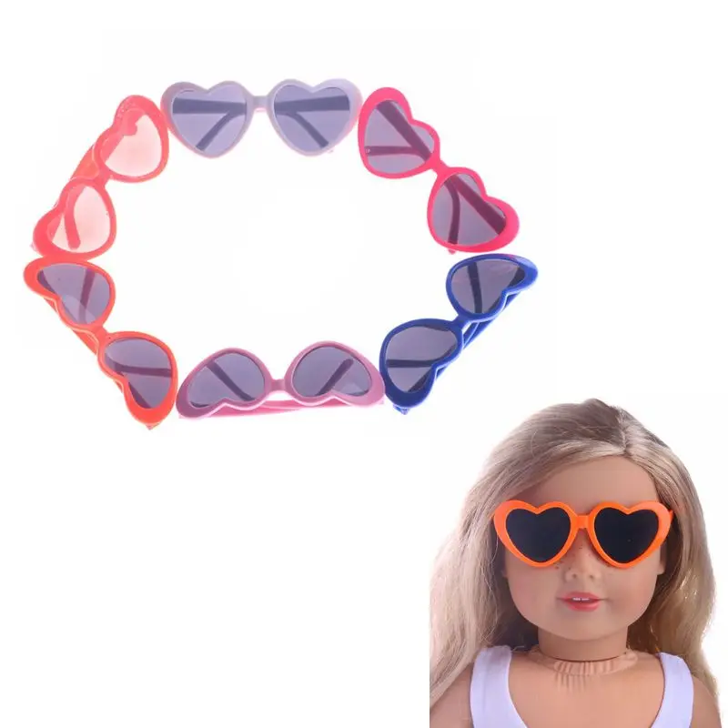 1 шт. новые очки в форме сердца для кукольных глаз ICY Blyth солнцезащитные 18 дюймов