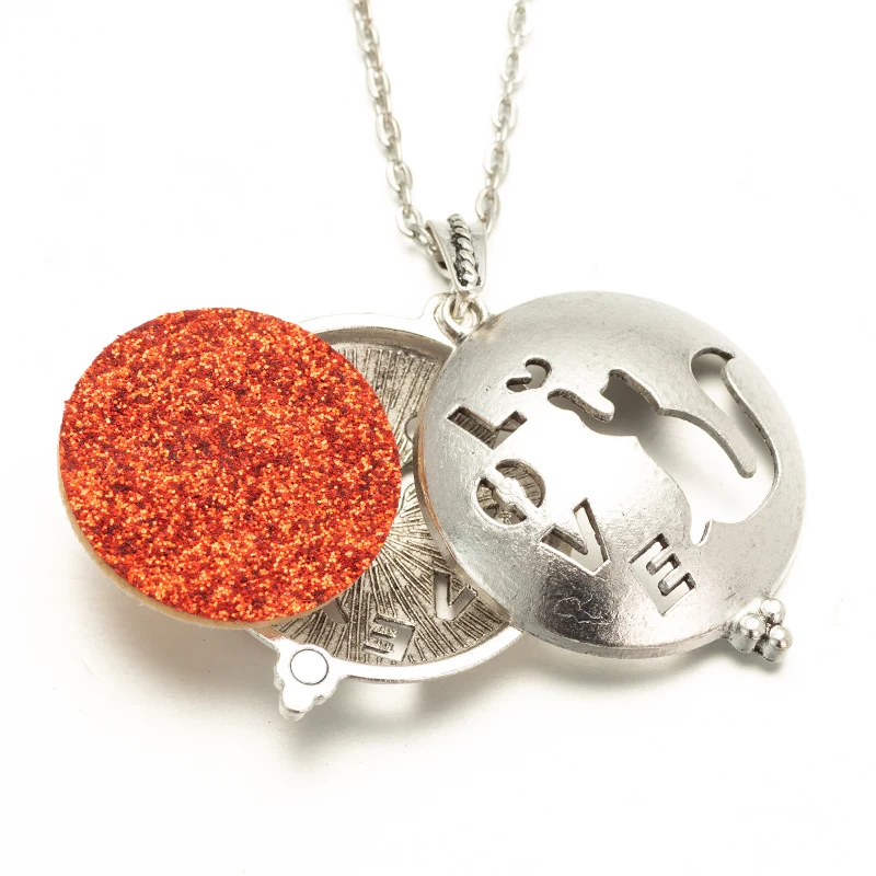 Ароматерапия Древо жизни ожерелье кулон эфирное масло парфюм Арома диффузор DIY