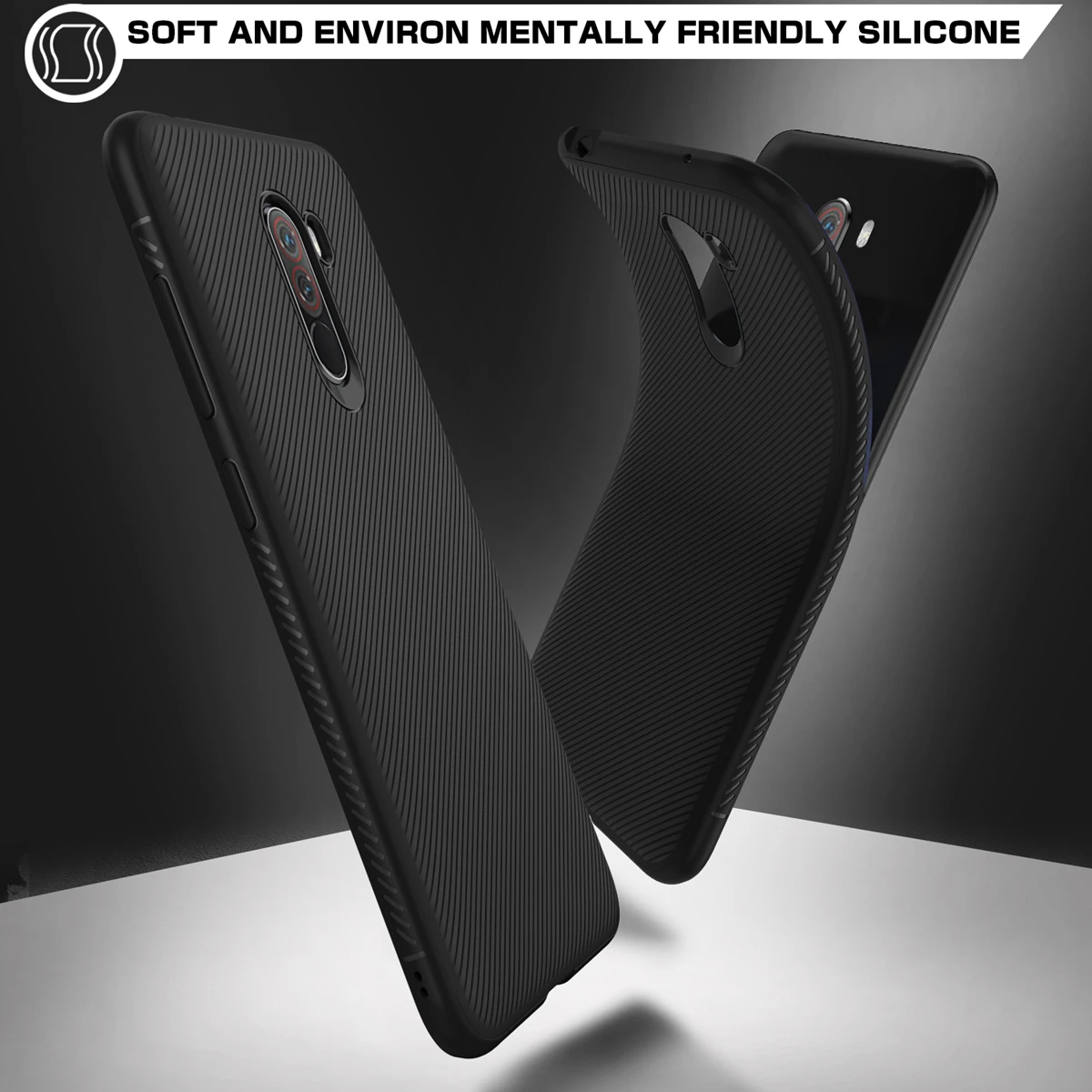 For Xiaomi Pocophone F1 Redmi Note 7 Mi Play Case Soft Silicone TPU Back Cover Samsung S10 plus S10e A70 A50 A40 A30 A20 A10 |
