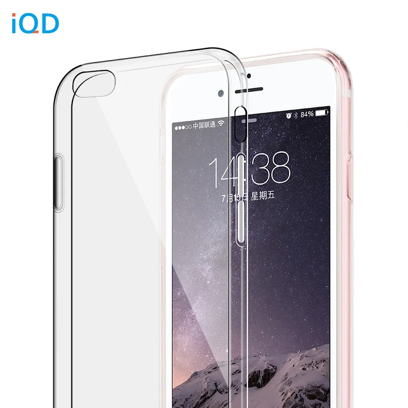 Чехлы для Apple iPhone 6 6s тонкий с кристально чистой ТПУ силиконовый защитный чехол