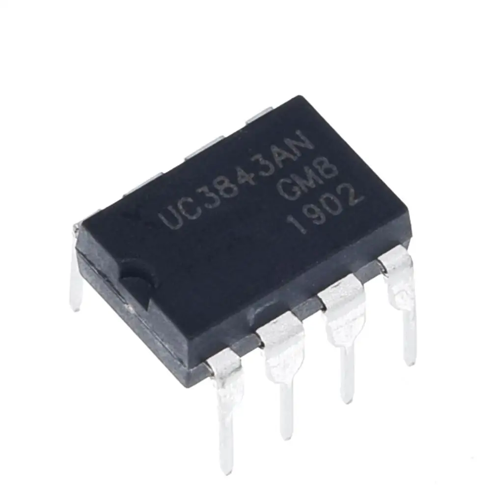 UC3843 DIP8 10 шт./лот UC3843B UC3843BN UC3843AN 3843 PWM коммутационный преобразователь питания|converter