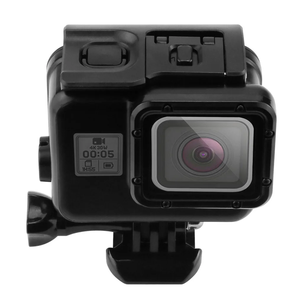 Чехол спортивный аксессуар для видеокамеры Gopro Hero5 6 7 нести Защитный черный