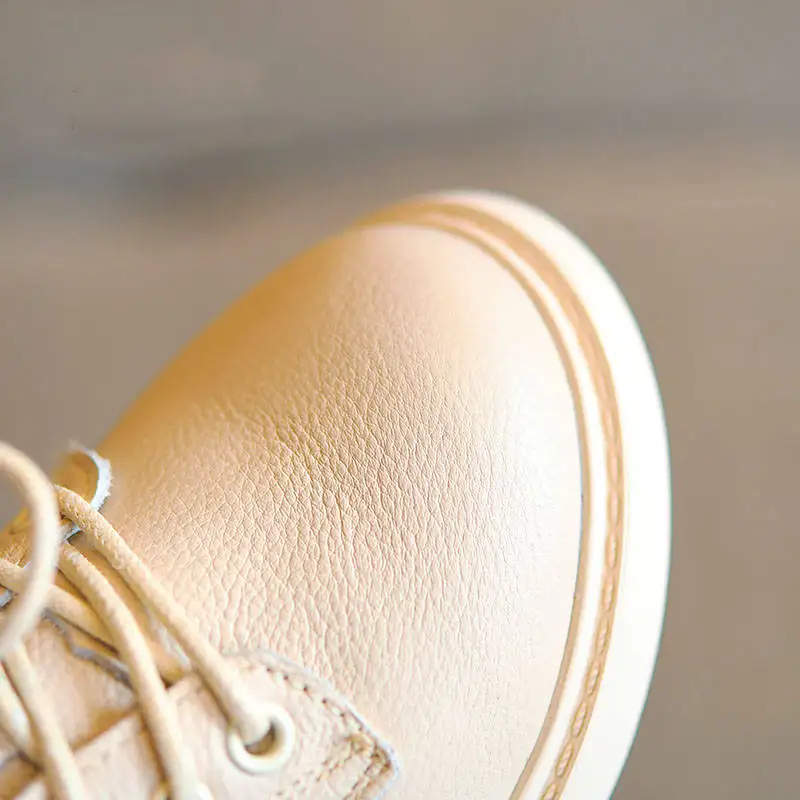 Ботинки для девочек Сезон осень Новинка 2020 года Модная обувь принцессы студентов