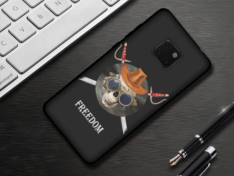 JURCHEN, мягкий силиконовый чехол для huawei mate 20 Pro, чехол с милым рисунком, тонкая задняя крышка для huawei mate 20 Pro 20 X 20X, чехол для телефона