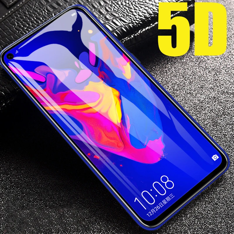 Защитное стекло 5D закаленное 9H для huawei nova 4 3|Защитные стёкла и плёнки телефонов| |