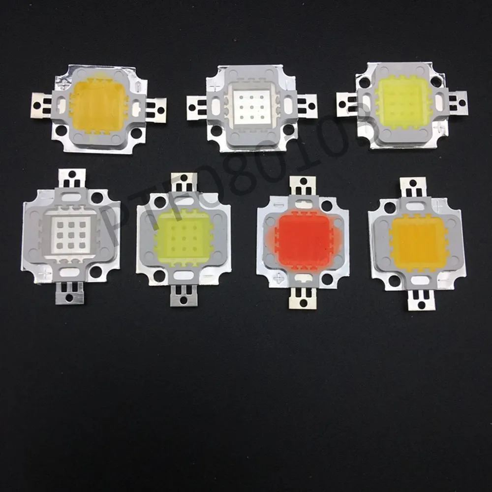 Встроенный светодиодный чип высокой мощности 10 Вт светодисветодиодный RGB белый