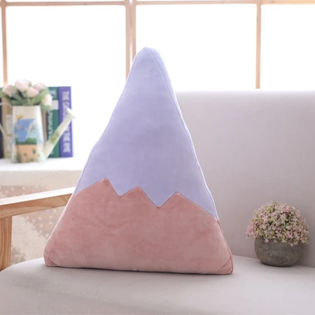 Cushion6 Плюшевая мягкая задняя подушка мультяшная облачная Луна Звезда холм форма пледы подушка милый диван подушка для детей подарки на день рождения - Цвет: Cushion6