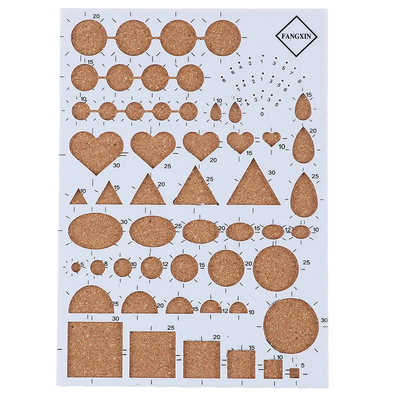 1 шт. шаблон Quiliing Corkboard инструмент для квиллинга прокрутка бумаги филигрань