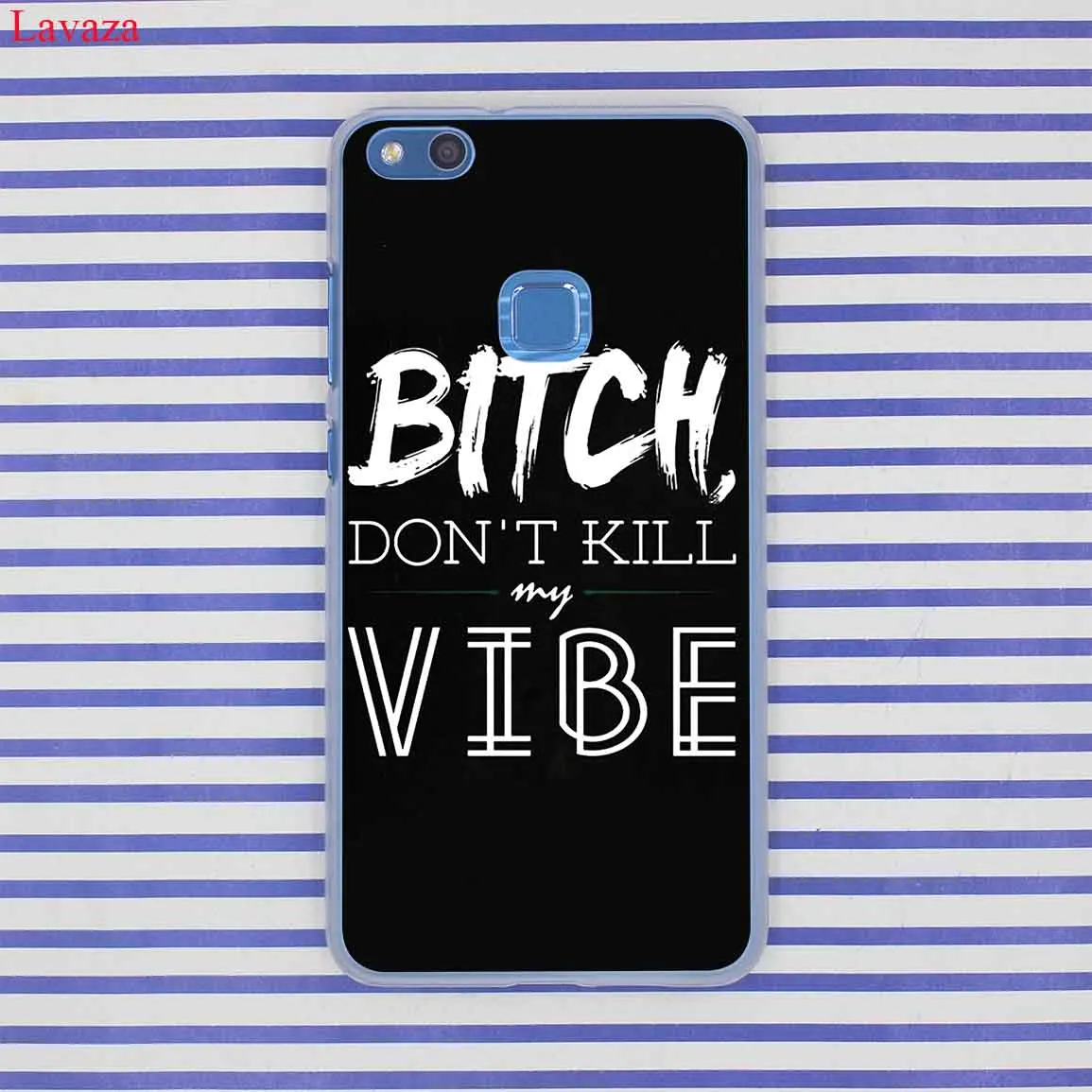 Чехол для телефона Lavaza Bitch mode on розовый boos Huawei P30 P20 P10 P9 Plus P8 Lite Mini 2017 2016 2015 P smart Z 2019|6