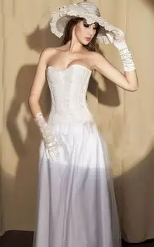 Женское сексуальное нижнее белье для свадебных торжеств бюстье с косточками