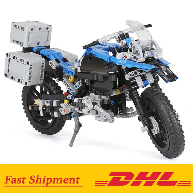 Technic car 20032 внедорожные мотоциклы R1200 GS строительные блоки кирпичи Обучающие