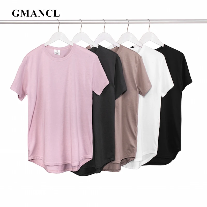 Мужская футболка с коротким рукавом kanye west повседневная однотонная свободная в