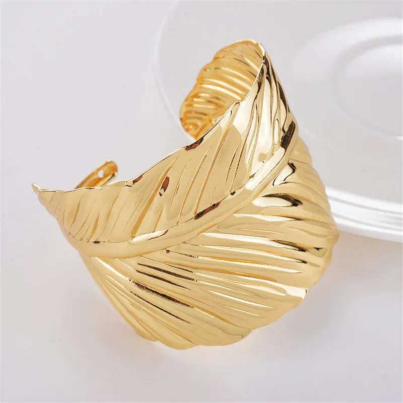 Женский Браслет-манжета Dayoff в европейском стиле золотого цвета | Украшения и