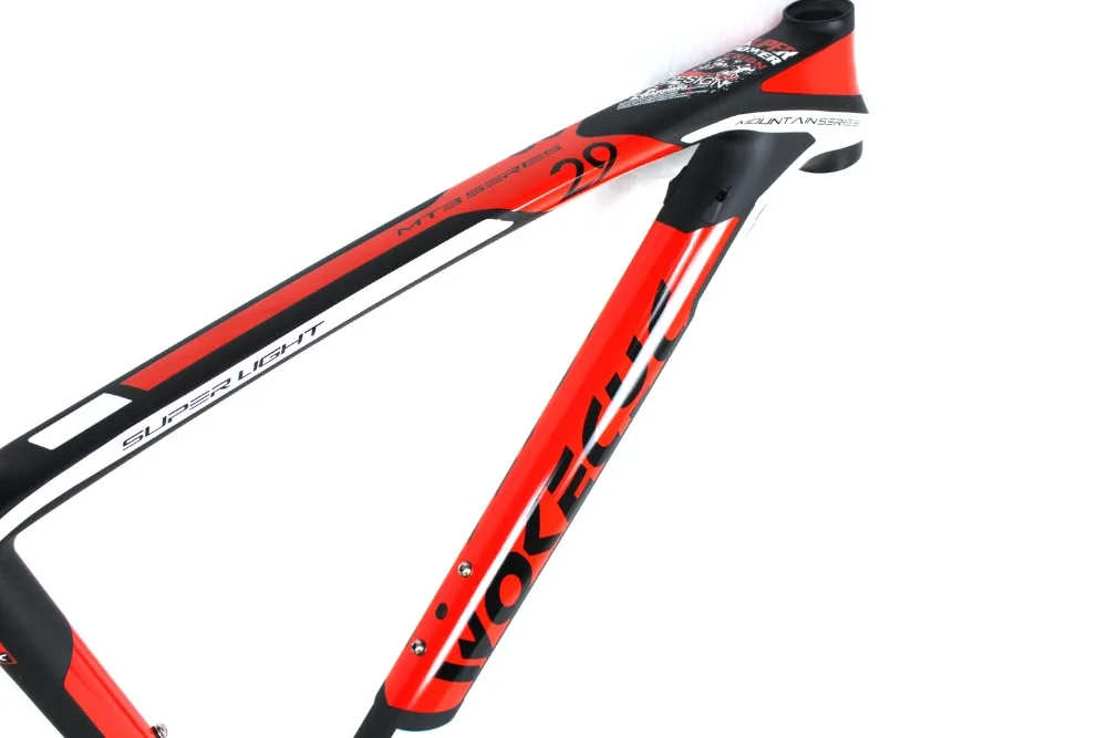 wokecyc mtb карбоновая рама 29er 3 k горный велосипед рама 17,5 ''19 горный велосипед 29 ems