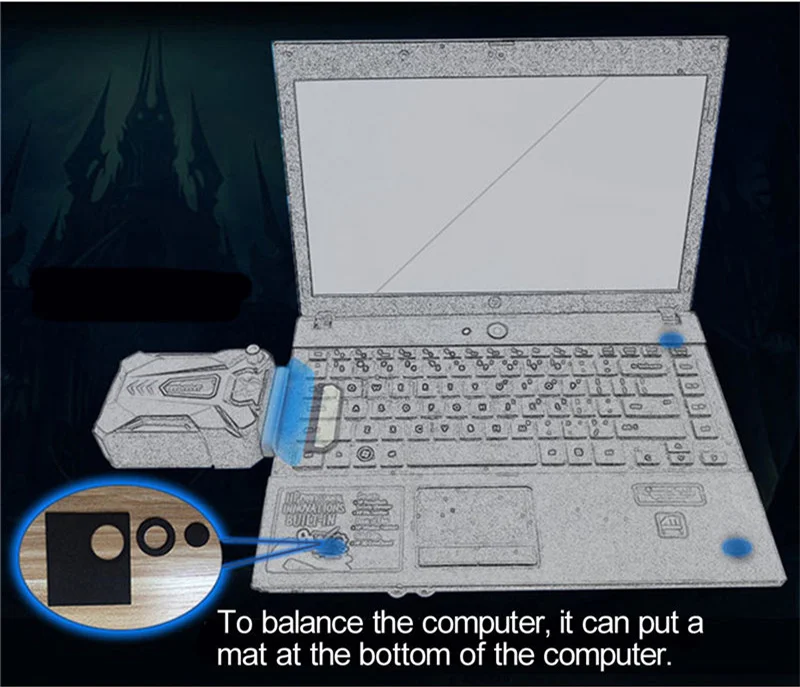 Высокое качество Мини Ультра тихий вакуумный извлечение воздуха USB выхлоп охлаждения кулер Pad Вентилятор процессор кулер радиатор для ноутбука ПК