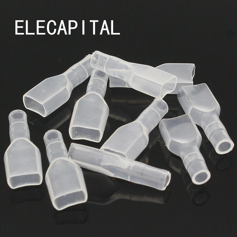 Чехол для обжимной клеммы 6 3 мм|crimp terminal spade connector|crimp spadespade connector |