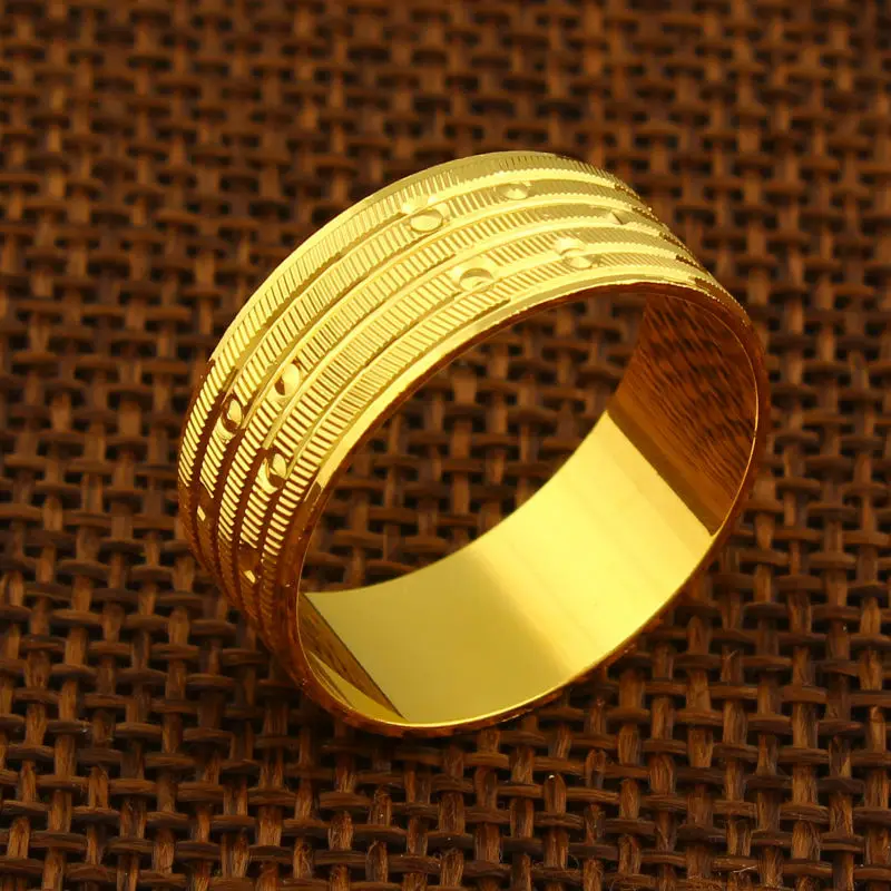 Классические обручальные кольца для мужчин и женщин золотые ювелирных изделий