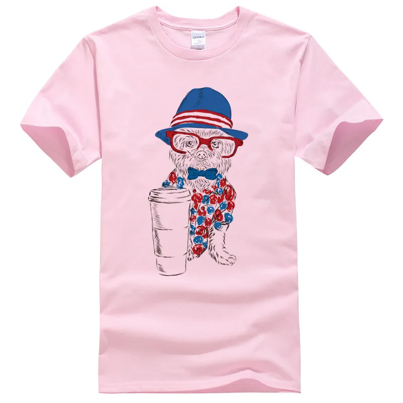 Летние хлопковые футболки для мужчин и женщин повседневные шорты большой