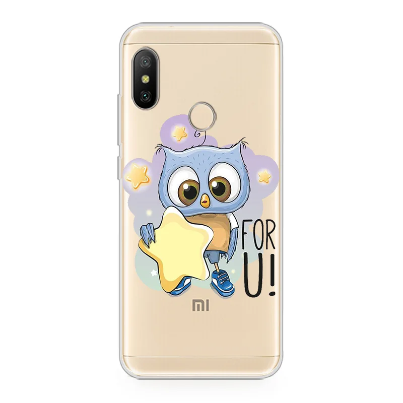 Ciciber чехол для телефона Xiaomi Redmi Note 7 6 5 5A 4 4X 3 Pro мягкий TPU S2 5Plus 6A 4A 3S Y1 Lite 6Pro сова |