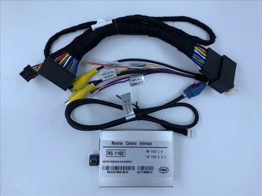Автомобильный видеоинтерфейс IPAS для AUDI 3G + MMI A1/Q3/A4/A5/Q5/A6/A7/Q7/A8 CE RoHS|camera ipa|car camera systemaudi