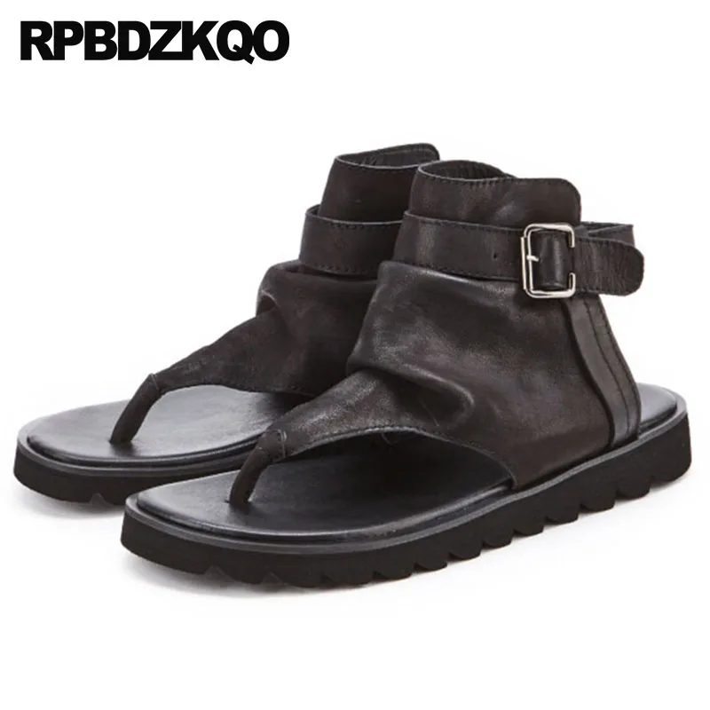 Натуральная кожа Дизайнерская обувь на плоской подошве с металлическим