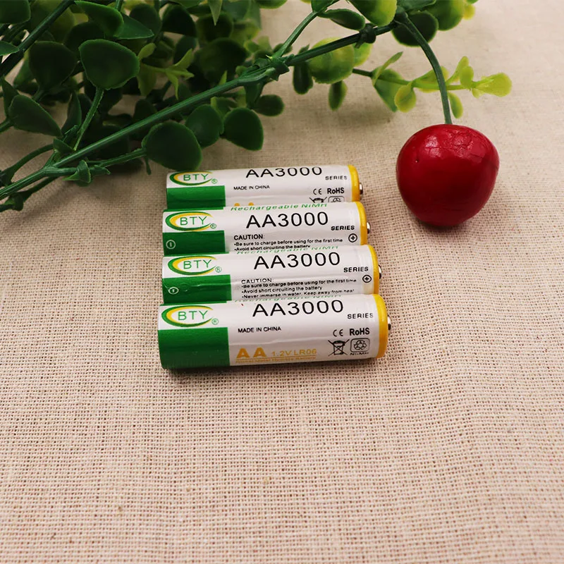 Kedanone AA зарядное устройство+ AA 3000 1,2 V качественная аккумуляторная батарея AA 3000 mAh BTY Ni-MH 1,2 V аккумуляторная батарея 2A 3000