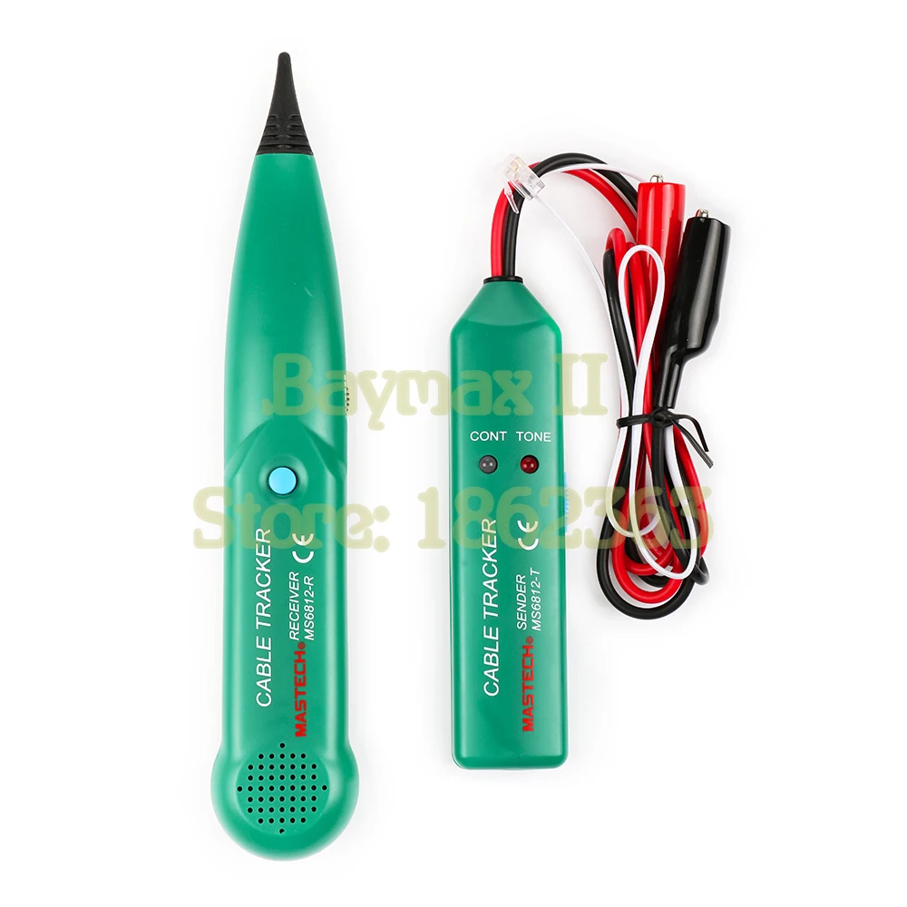 Тестер сетевого кабеля MASTECH MS6812 для UTP STP Cat5 Cat5E Cat6 Cat6E RJ45 RJ11|tester mastech|tester rj45tester rj11 |
