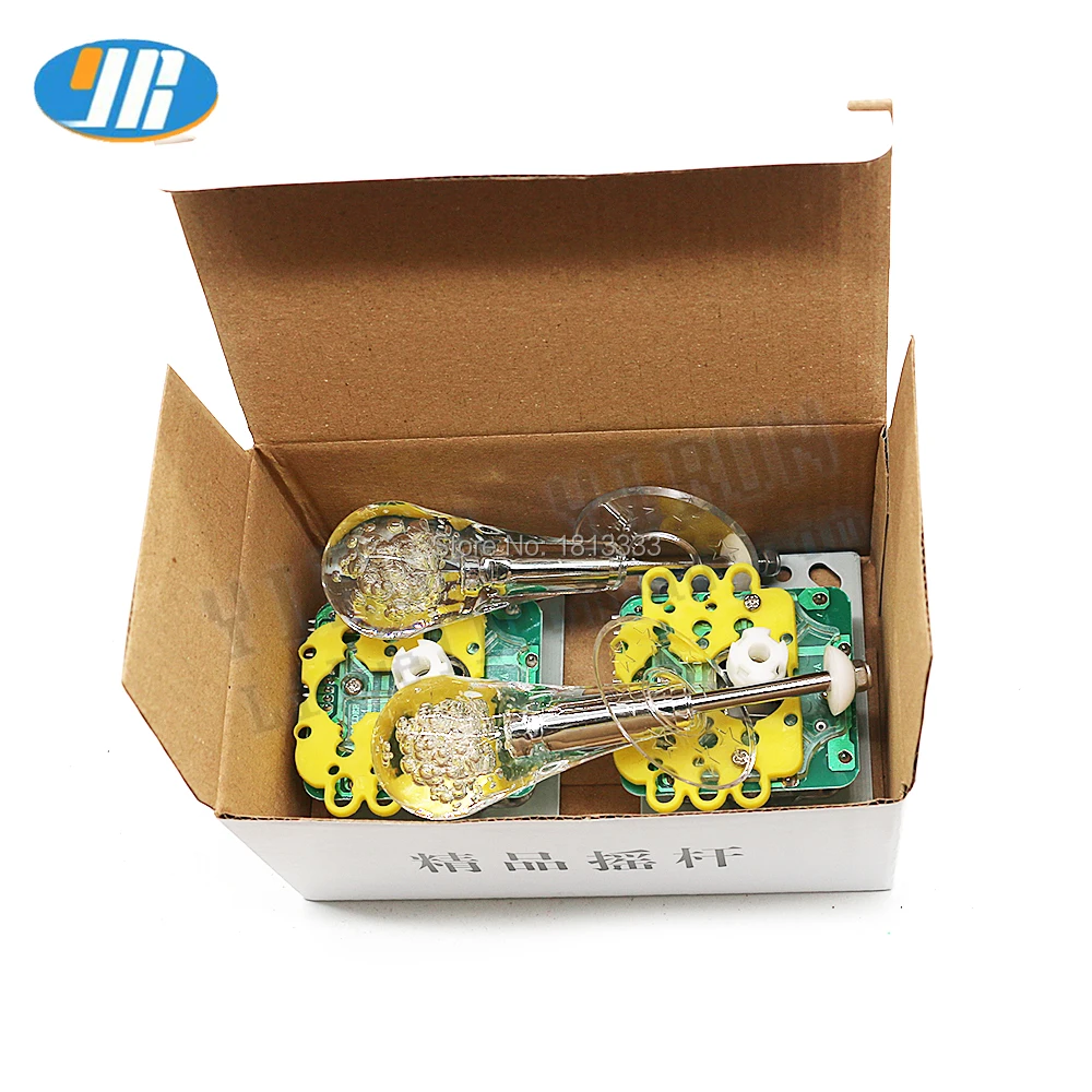 2 шт. DC12V подсветкой джойстик Красочные мигающий светодиодный с американским