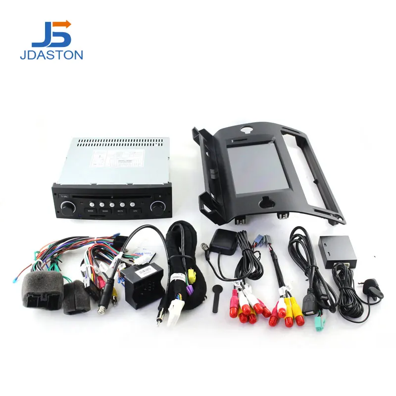 JDASTON Android 10,0 автомобильный dvd-плеер для Citroen C4 Quatre Triumph gps Навигация Аудио Wifi Мультимедиа стерео 1 Din автомагнитола
