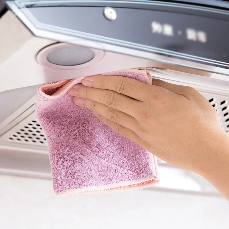 Тряпочка для мытья посуды HTEXQ волшебное полотенце рук тряпочка антисмазка 1 шт. |