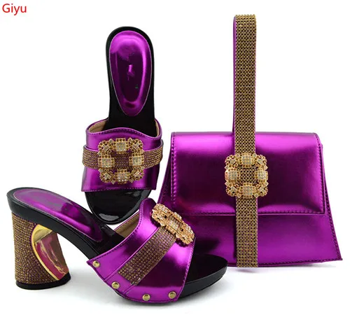 Doershow красивые туфли и сумочки подходящие к серебристым комплекту лидер продаж