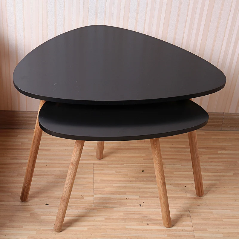 Европейский простой современный маленький чайный столик треугольный стол для