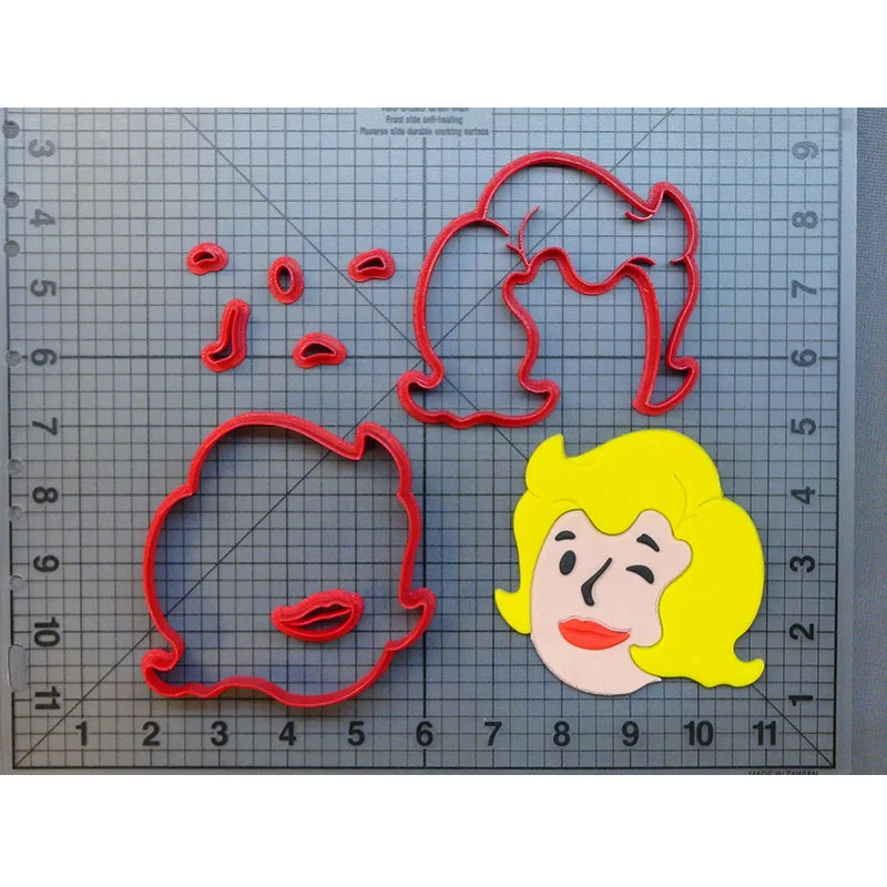 Видеоигра персонаж Fallout волт бой резак для печенья набор на заказ 3D печать