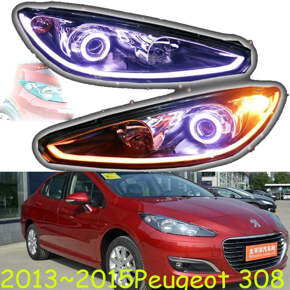 HID 2013 ~ 2015 стайлинга автомобилей для Peugeo 308 фар понимание 206 207 3008 408 4008 508 Raid RCZ