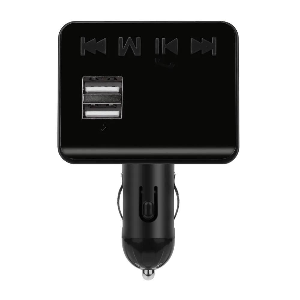 Lcd Автомобильный MP3-плеер автомобильный комплект громкой связи беспроводной двойной USB зарядное устройство Поддержка tf-карты мобильный телефон автомобильное зарядное устройство
