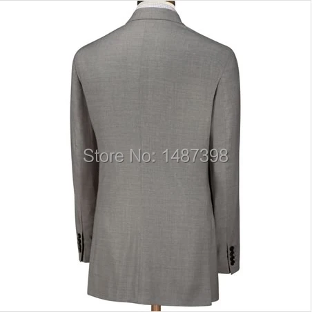 Бесплатная доставка Индивидуальный заказ двойной Vent жених смокинг лацкан друг