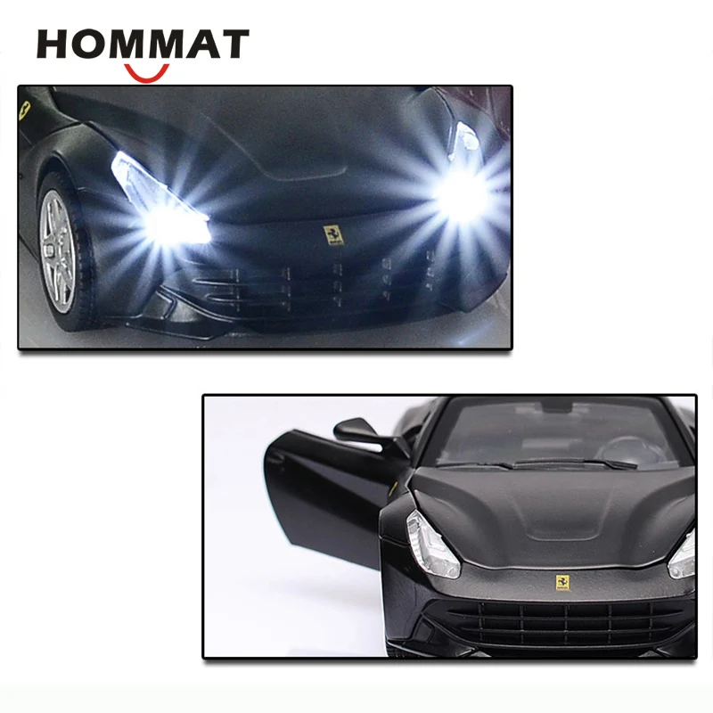 HOMMAT 1:32 литая машина F12 Berlinetta спортивная модель автомобиля металлический сплав