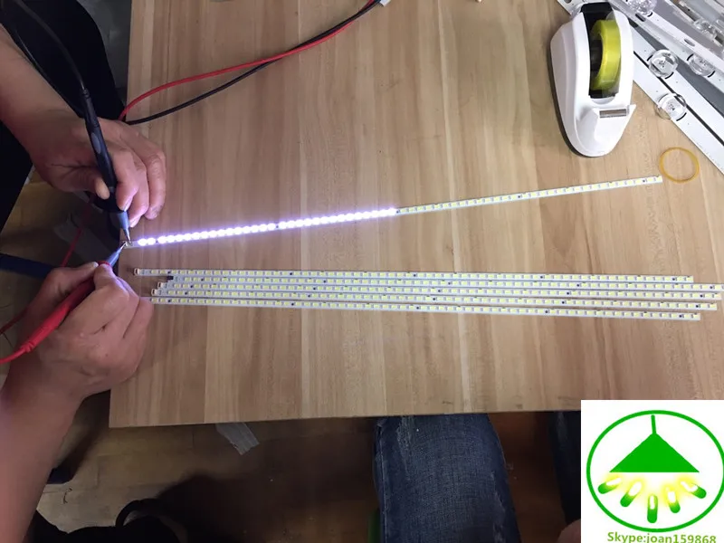 2 шт./лот 60 Светодиодный 478 мм светодиодный подсветка полосы для LG 37LV3550 37T07-02a 37T07-02