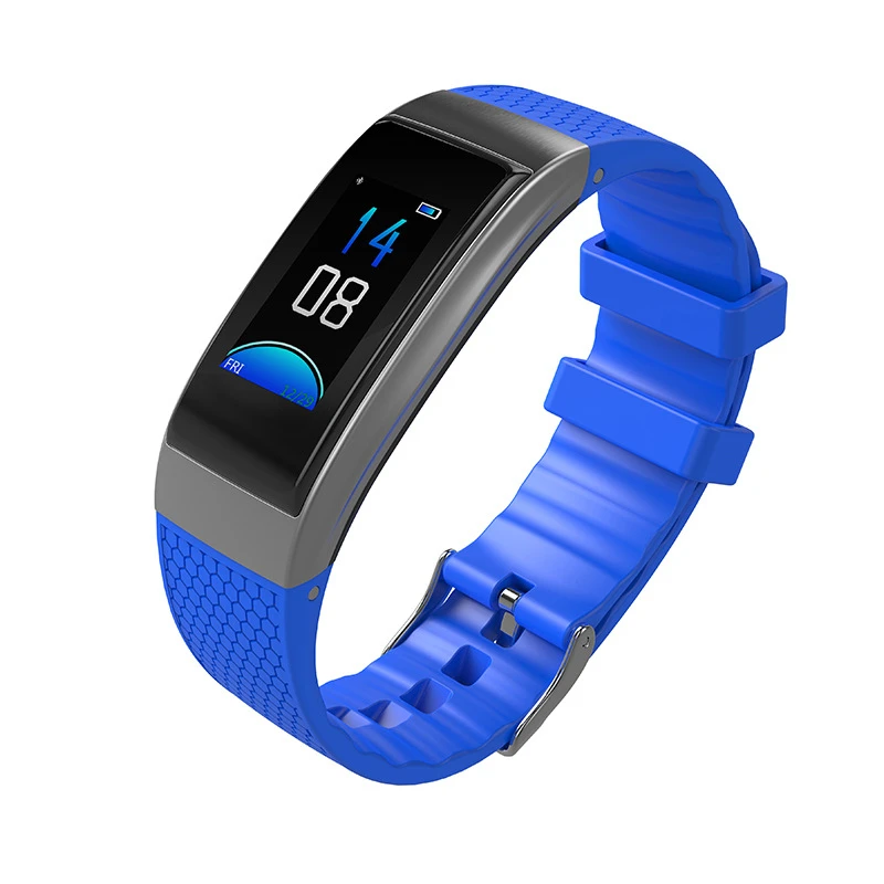Спортивный смарт браслет с поддержкой долгого ожидания часы кровяным давлением