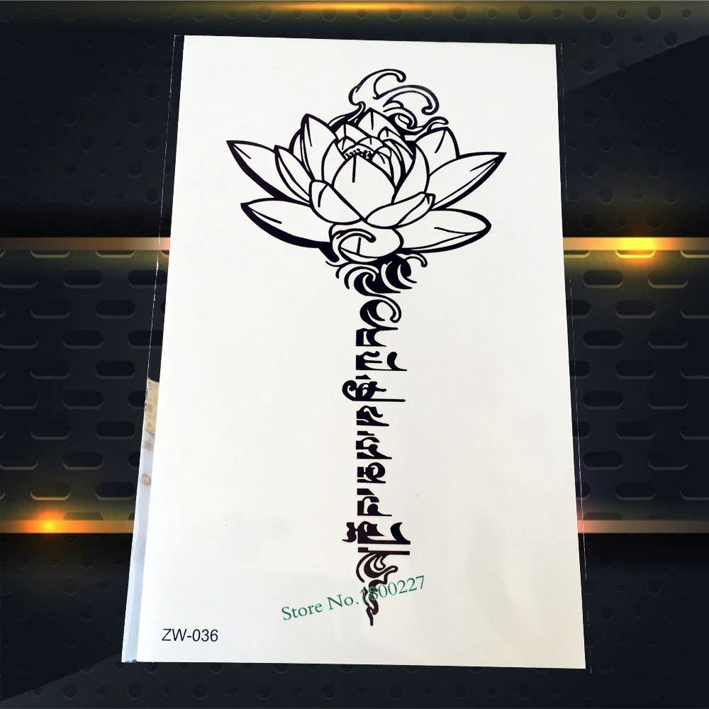 Временная татуировка на руку сохраняющая спокойствие надпись дизайн в стиле