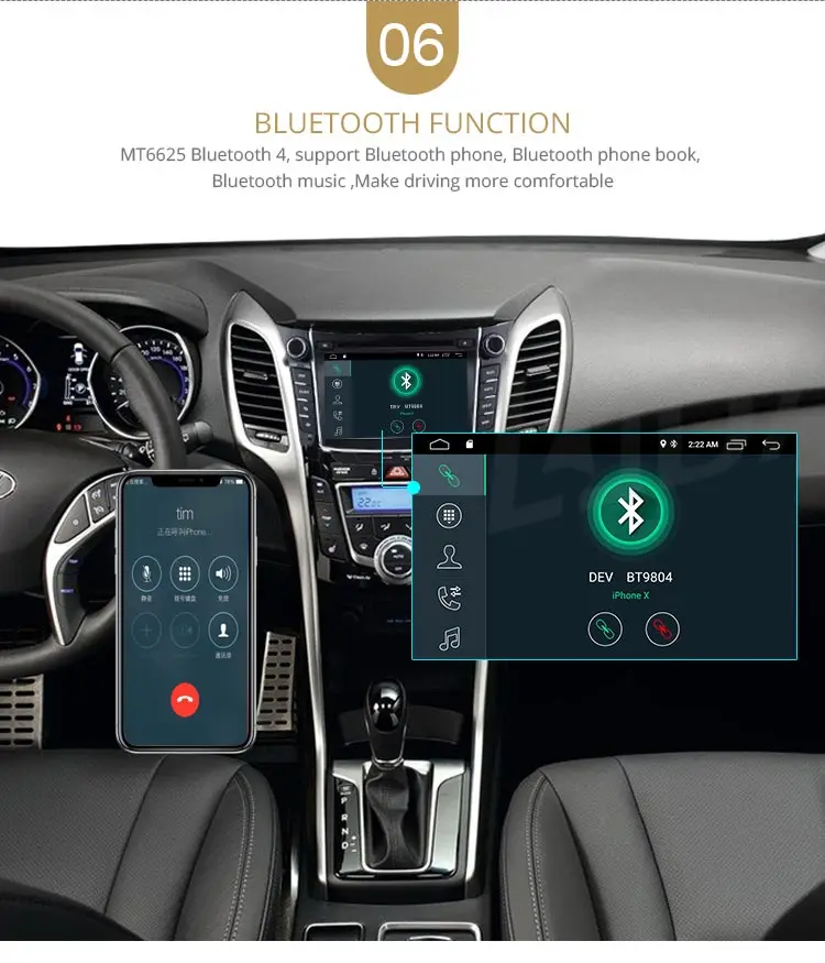 LJDA Android 10,0 автомобильный dvd-плеер для hyundai I30 Elantra GT 2012 2013 автомобильный Радио gps Навигация стерео Мультимедиа