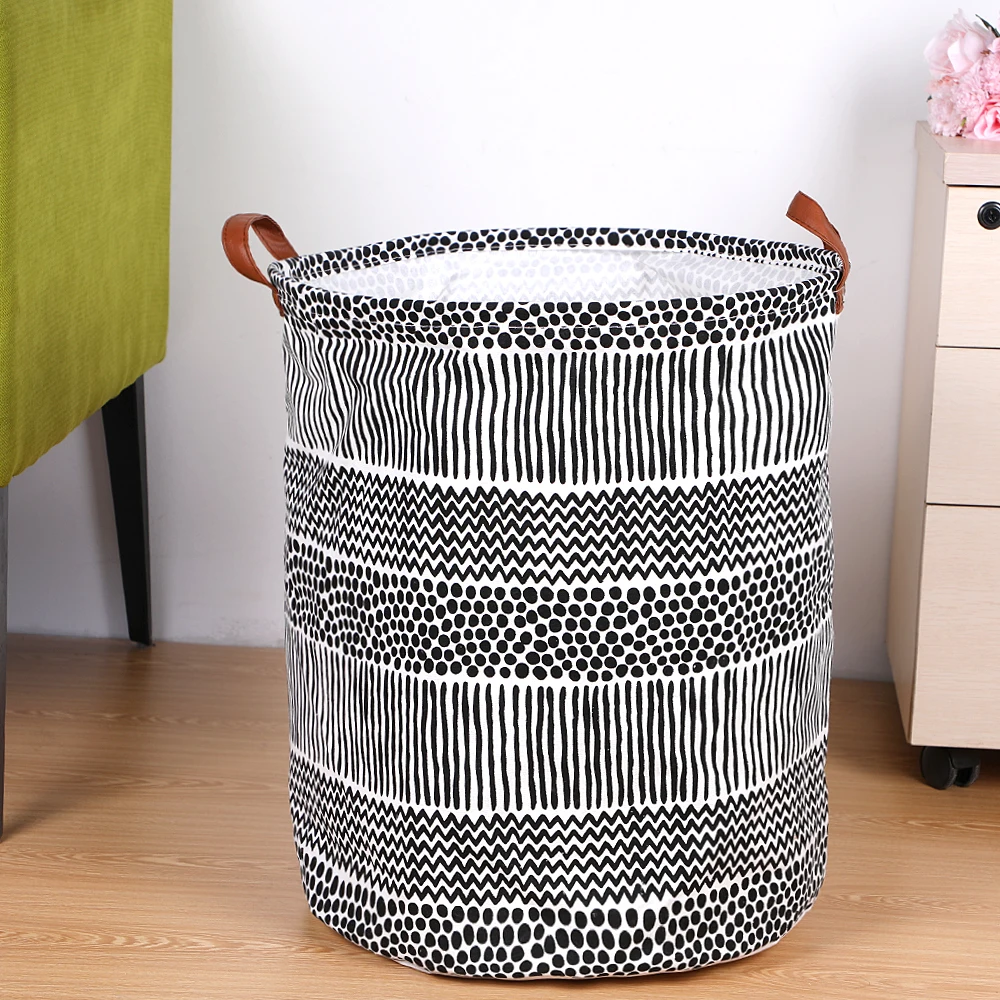 E DIDIHOU складная корзина для белья корзина для хранения холста игрушка с бочкой, органайзер, хранилище, сумочка, контейнер-бочка для дома и сада - Цвет: E